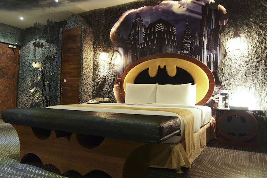 7 Hoteles que son un sueño para amantes de los cómics